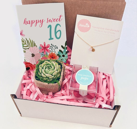 sweet 16 gift basket