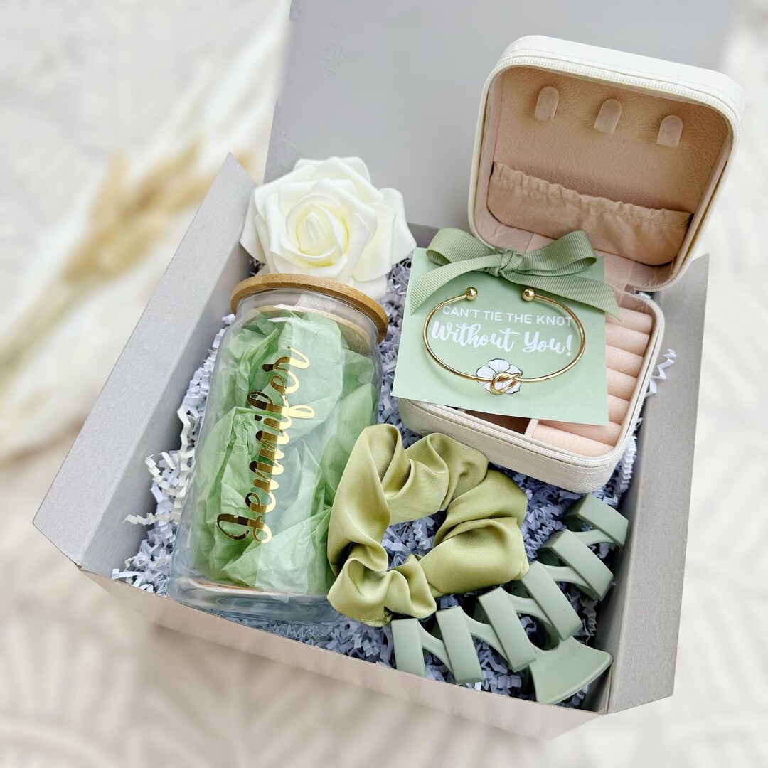Bridesmaid Proposal Box Personalized Gift Will You Be My Bridesmaid Box ...