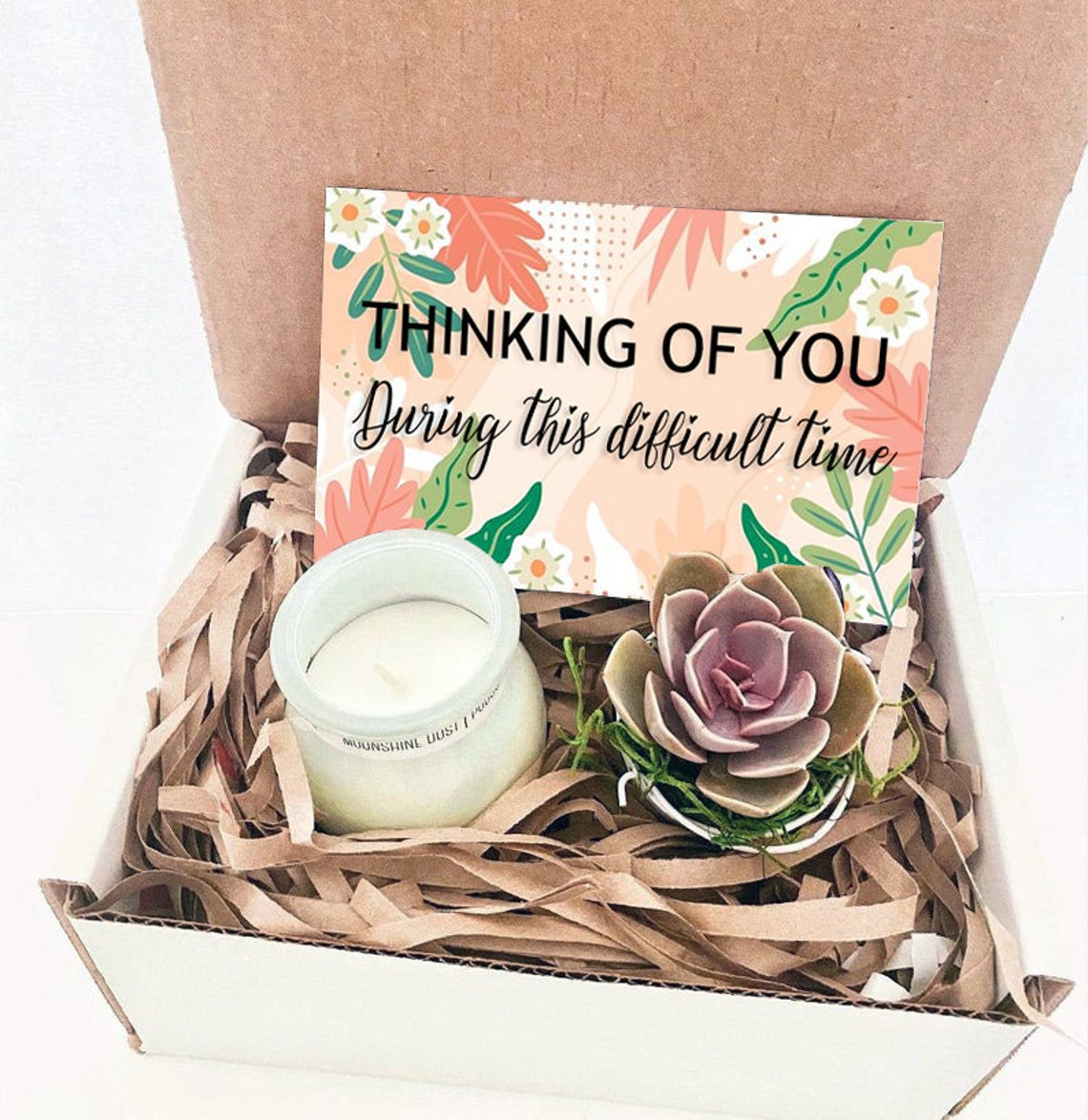 Thinking of you during this difficult time Encouragement Gift Etsy