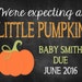 Pumpkin Pregnancy Announcement. We're Adding a Little Pumpkin to Our ...