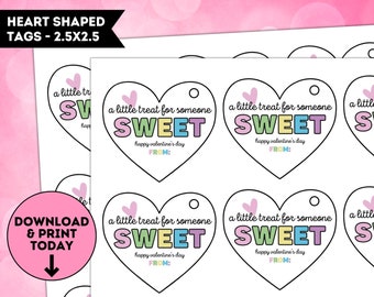 Valentines Day Gift Tags, Gift Tags for Valentine's Day, Valentine's Ideas for Kids, Printable Valentines Tags, Treat Tags, Valentines Day
