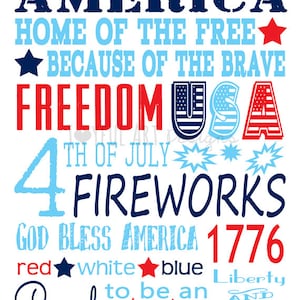 free fourth of july subway art