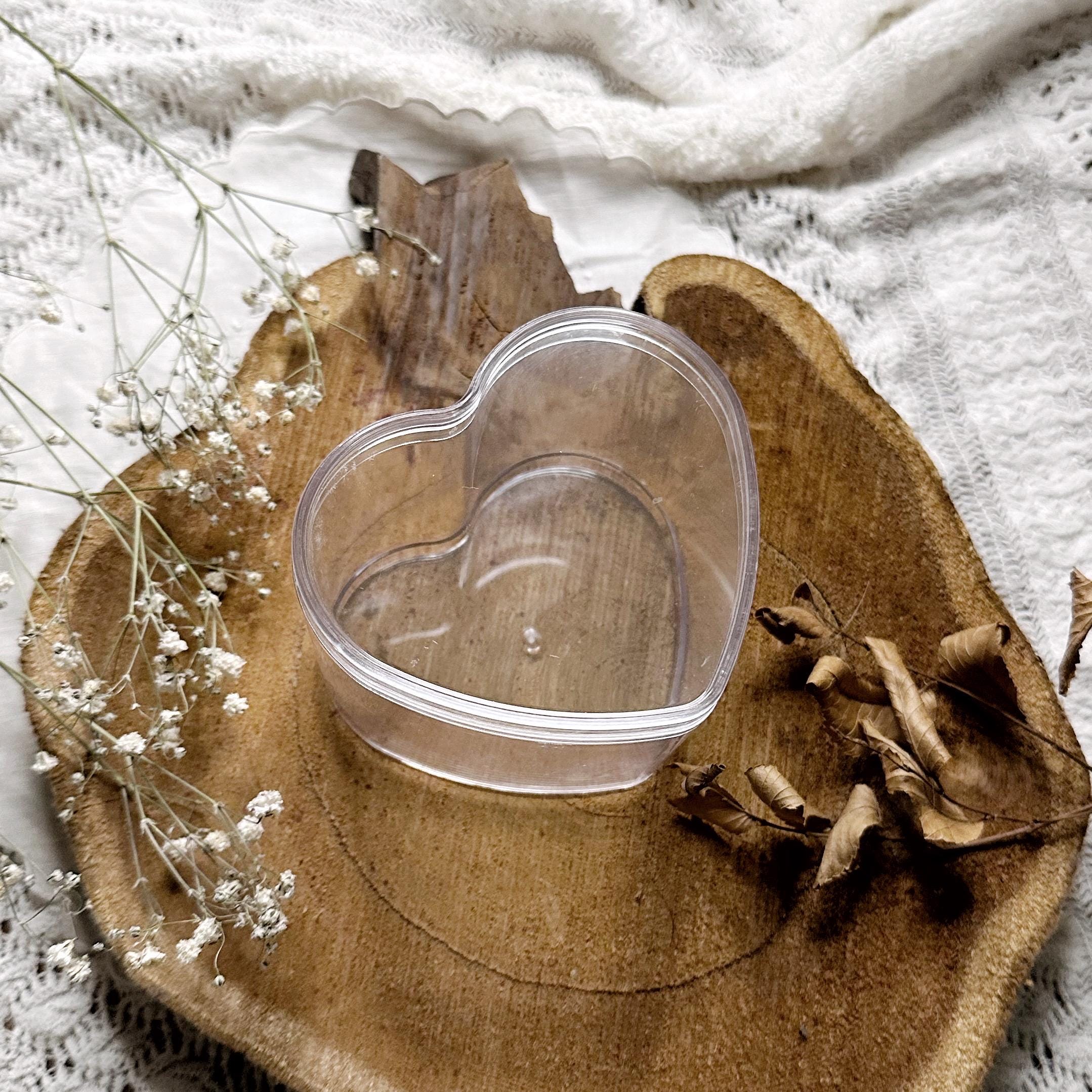 Clear Plastic Heart Container - Etsy