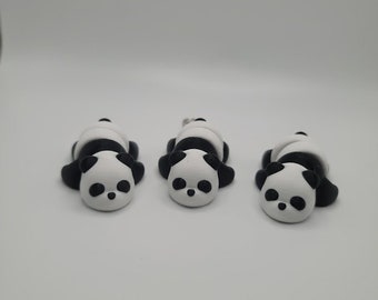 Baby Panda 3D Printed Articulated Keychains