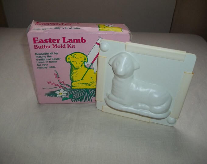 Easter Lamb Butter Mold Reuseable Kit Chocolate Mold Resurrection Etsy