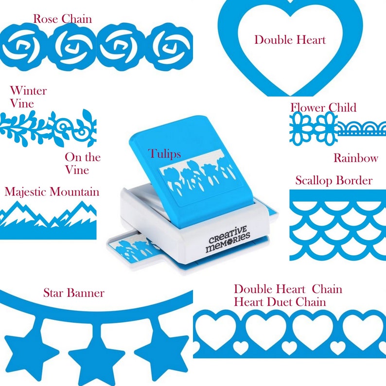 Creative Memories Border maker system and punches creative Etsy