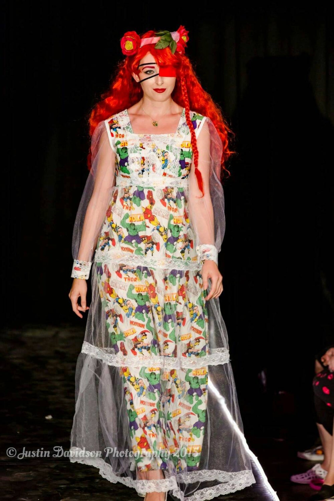 Mori Kei 70's Maxi Dress Marvel Wedding Dress - Etsy