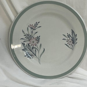 Vintage JE Heath Erica Restaurant ware Dinner Plate Floral Williams Restaurant Supply