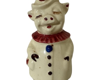 ショーニー陶器のウィニーピッグクッキージャー - Etsy 日本