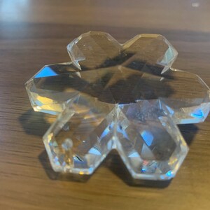 Vintage Crystal Snowflake