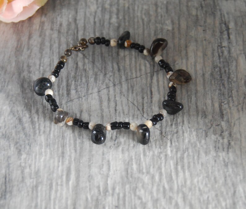 women/'s jewelry agate bracelet |gemstone bead bracelets beaded jewelry Mixed Agate Beaded Bracelet gift for her beaded bracelets