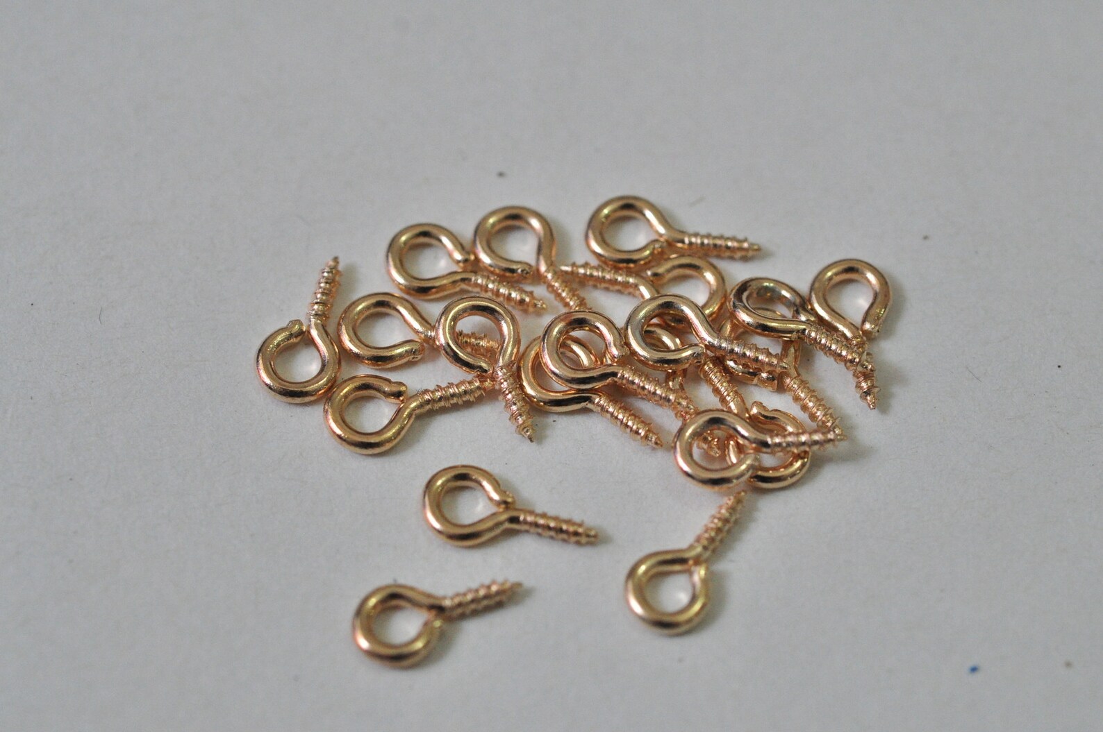 Antique Bronze / Silver / Gold Screw Eye Pins Bails Eyehook Etsy