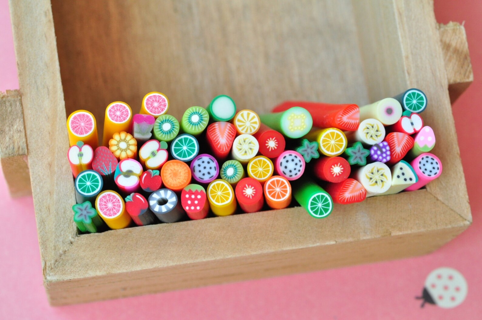 50pcs Polymer Clay Fimo Cane Stick Assorted Mixed Sexy Nail Etsy