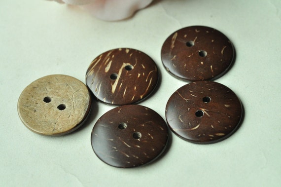 Best Deal for 200pcs 2 Holes Button Coconut Shell Buttons, Buttons