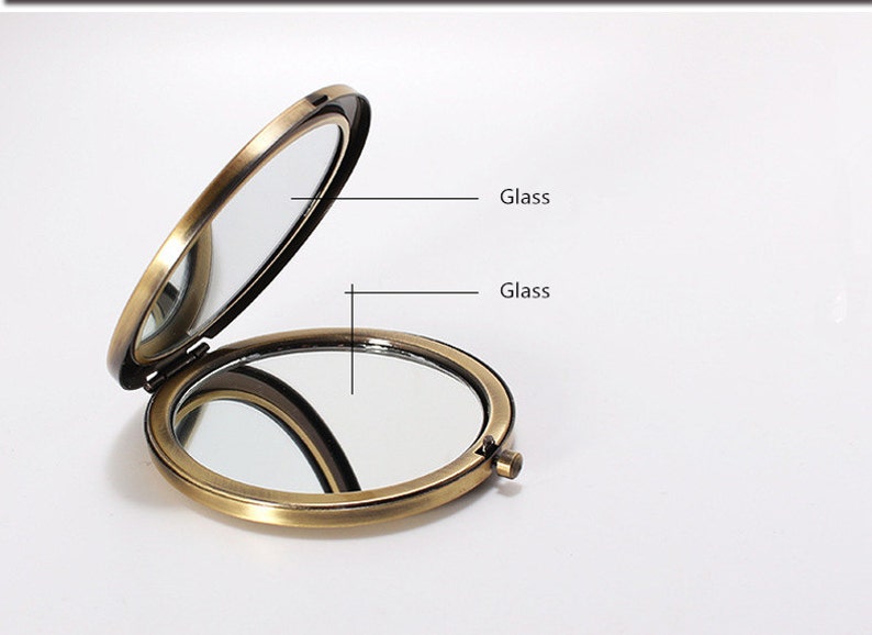 10pcs Pocket Mirrorblank Compact Mirror Kits 58mm Frametwo Etsy