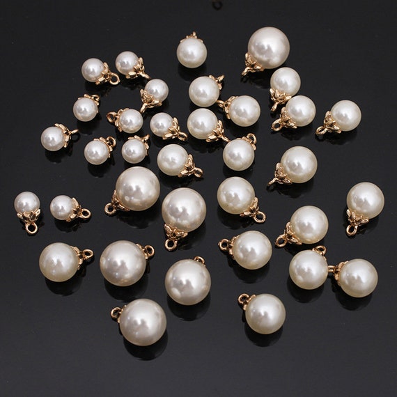 100pcs Bulk Earrings Fashion Pearl Earrings Vintage Style Pearl