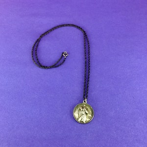 Gold-Filled Scapular Saint Christopher Medal Necklace