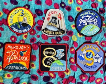16 Vintage Nasa Space Shuttle Embroidered STS Mission Patches - Etsy
