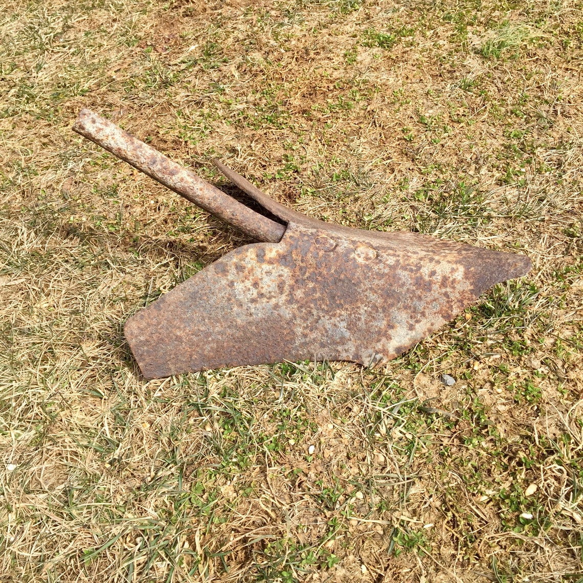 Old Plow Head Cultivator Blade Etsy