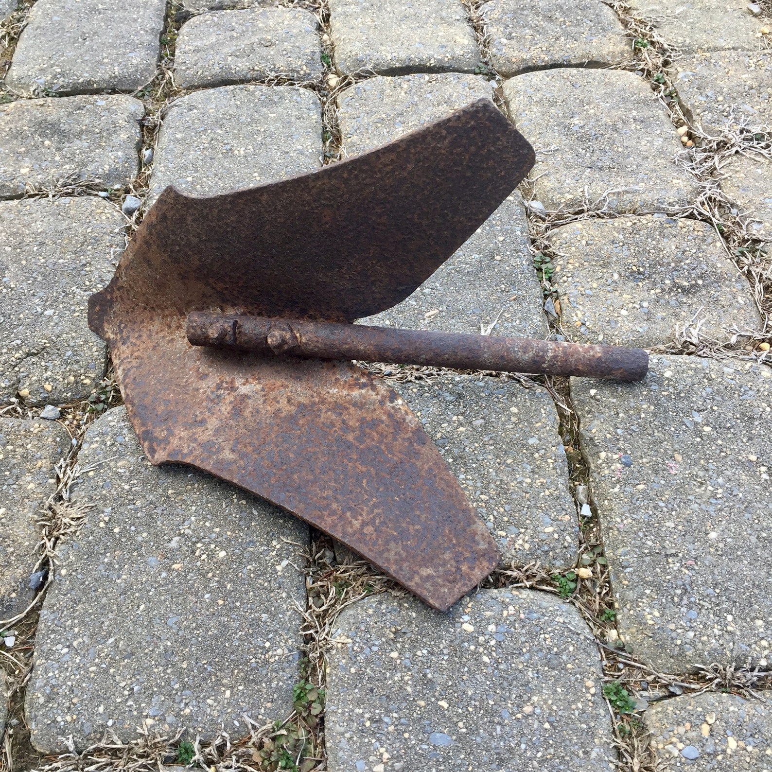 Old Plow Head Cultivator Blade Etsy