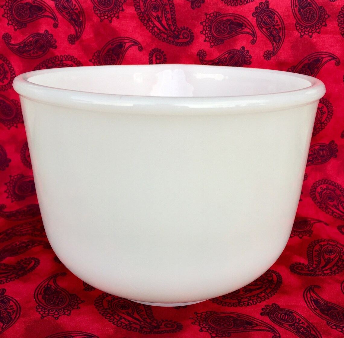 Vintage Sunbeam Mixer Bowl by Fire King 6 Cup Etsy