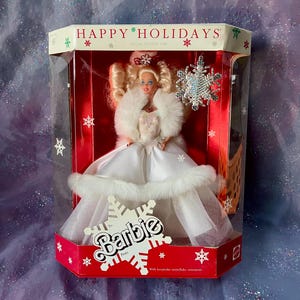 Happy Holidays Barbie Special Edition 1989