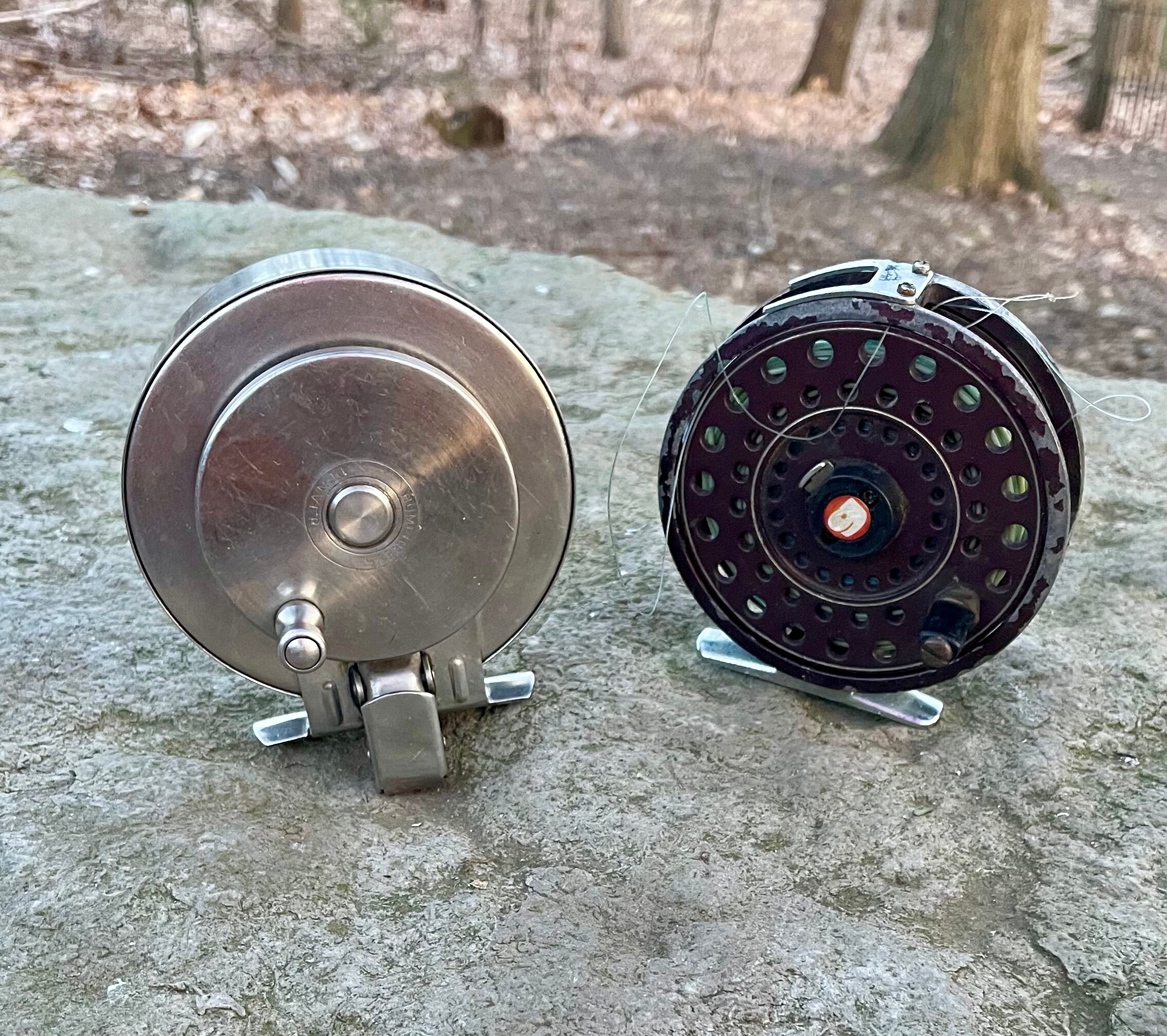 Vintage Orvis 8/9 Battenkill Disc Fly Reel W/fly Line 