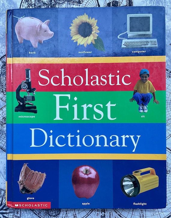 Scholastic First Dictionary Hardcover 1998 - Etsy