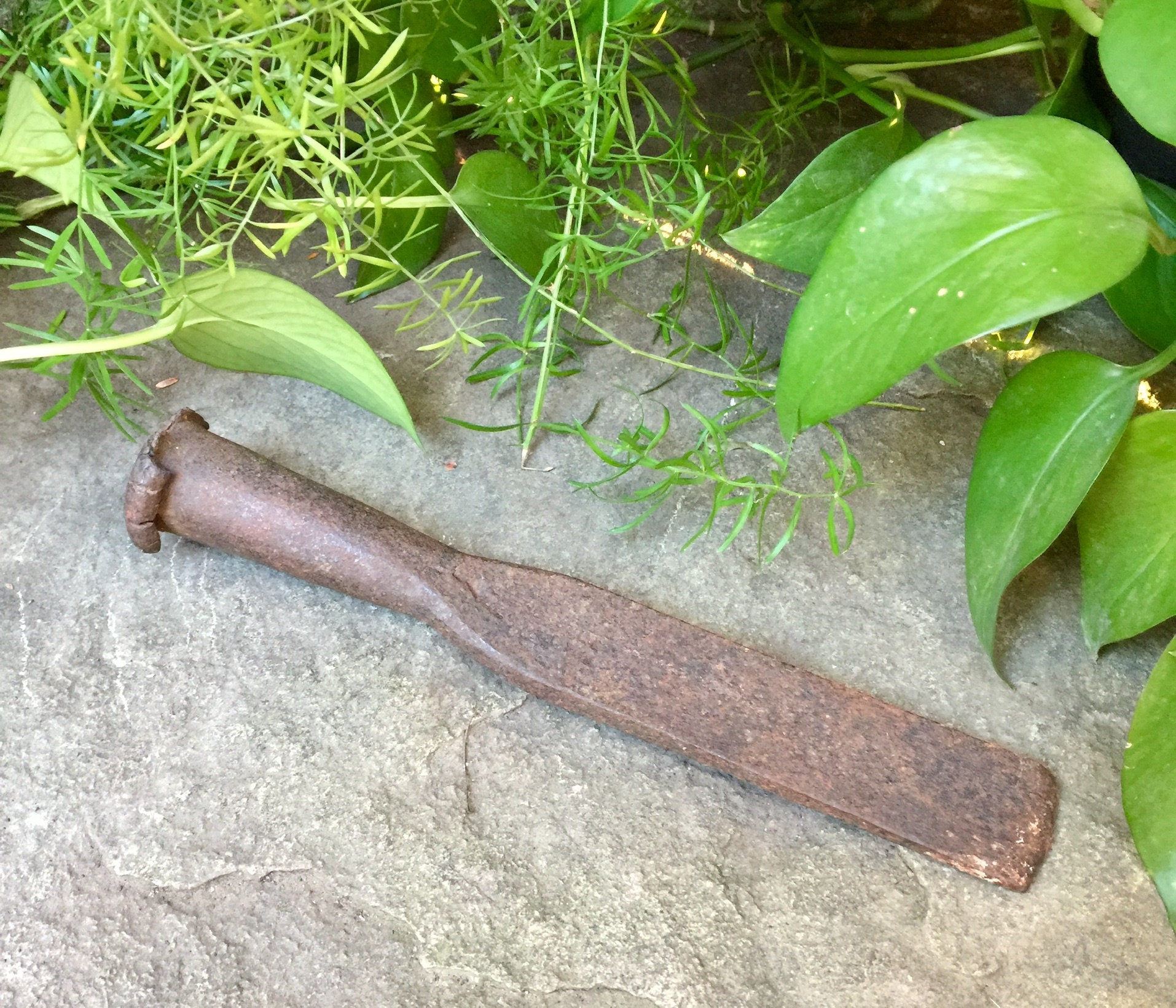 Vintage Iron Chisel Etsy