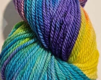 Superwash, Australian merino wool, Machine washable, 8ply/DK.