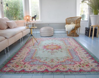 pastel rugs baby room