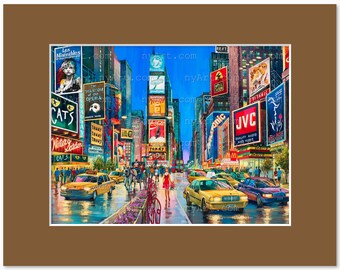 「TIMES SQUARE」ロジャーヴィラー ３Dアート サイン有 3D Pop-Up Wall Art: Pop Stars in Times Square (24