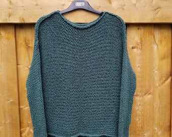 【COSYHARU】AS Look Linen Knit COSYHARU (コシハル) - ASルックリネンニット / AS Look Linen
