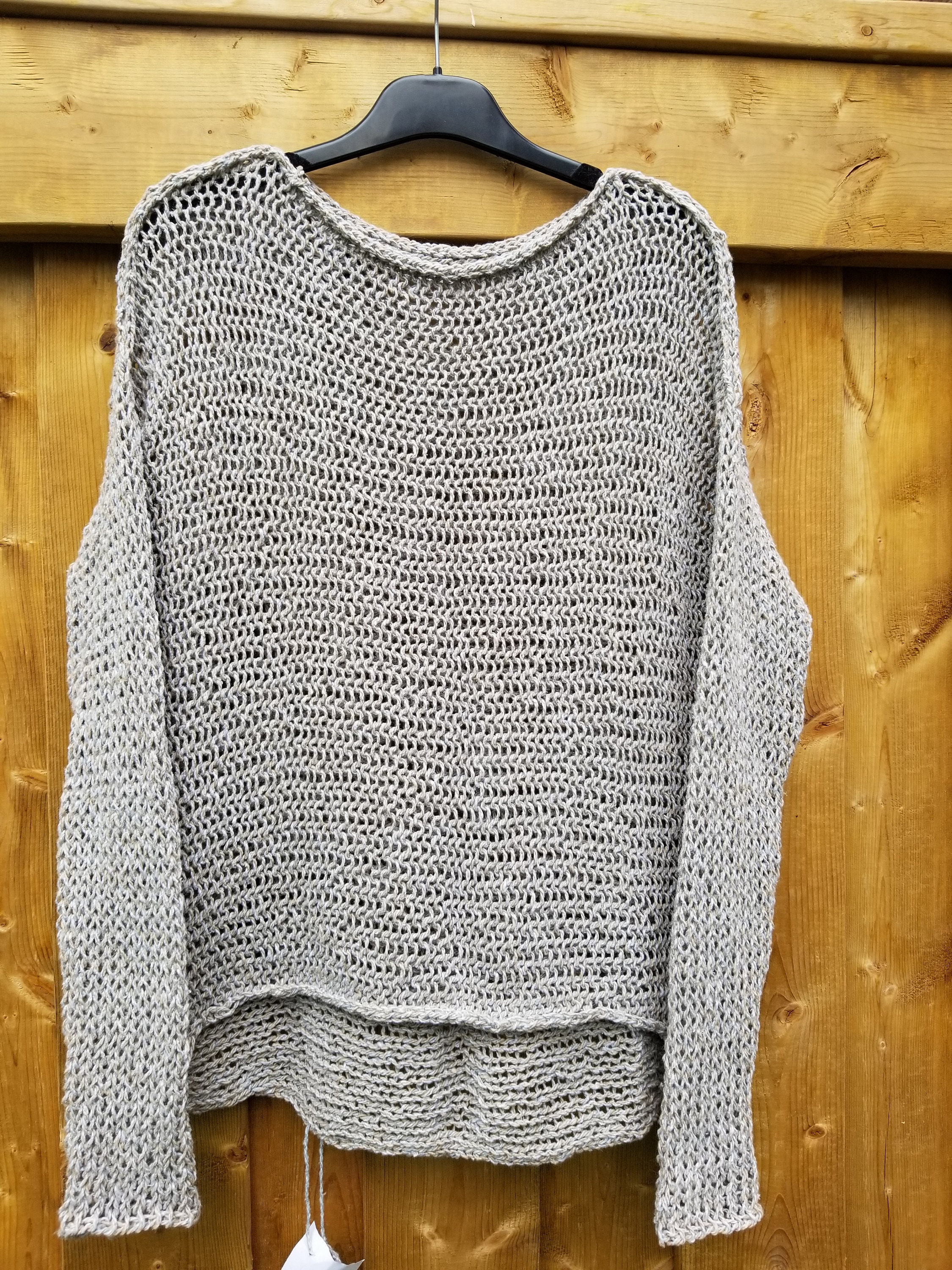 【COSYHARU】Linen Dangara Knit COSYHARU】Linen Dangara Knit (COSYHARU/ニット・セーター