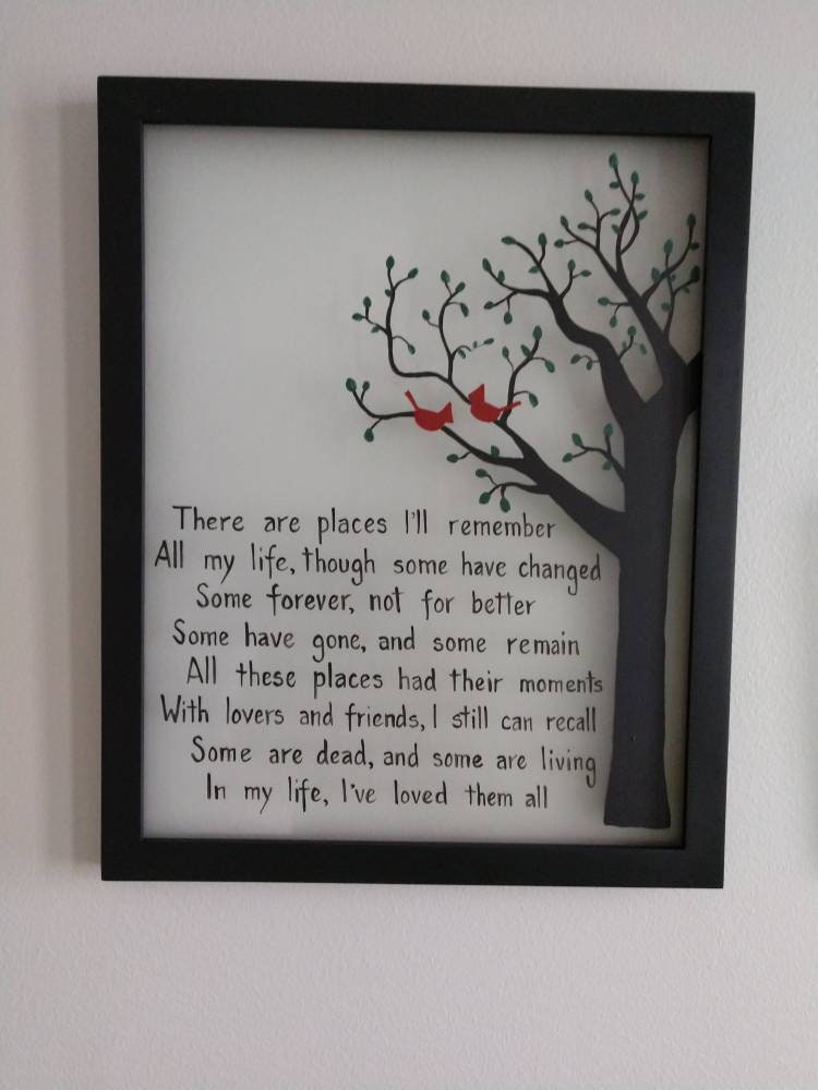 In my life...The Beatles