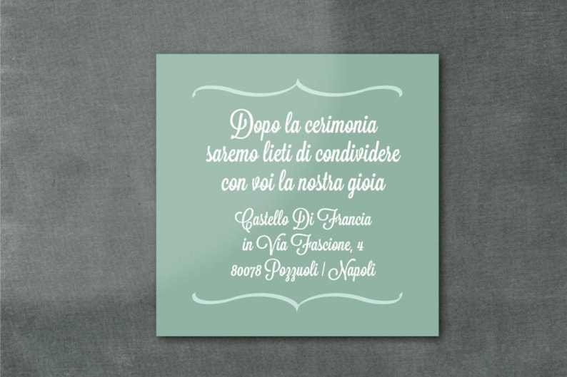 Wedding printable invitation