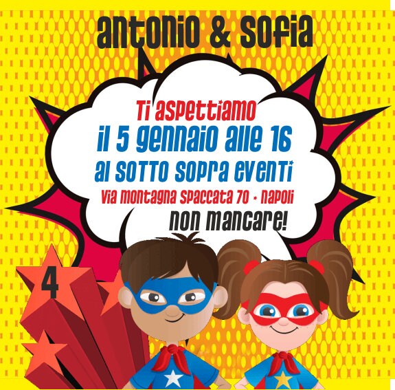 Supereroi gemelli Etsy Italia