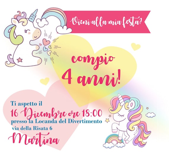 12 Inviti Per Festa Di Compleanno Con Gatto, Per Bambina, 5 Anni, Con Buste E Sacchetti Regalo, Prodotto In Germania - 3