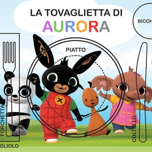 personalized montessori placemat