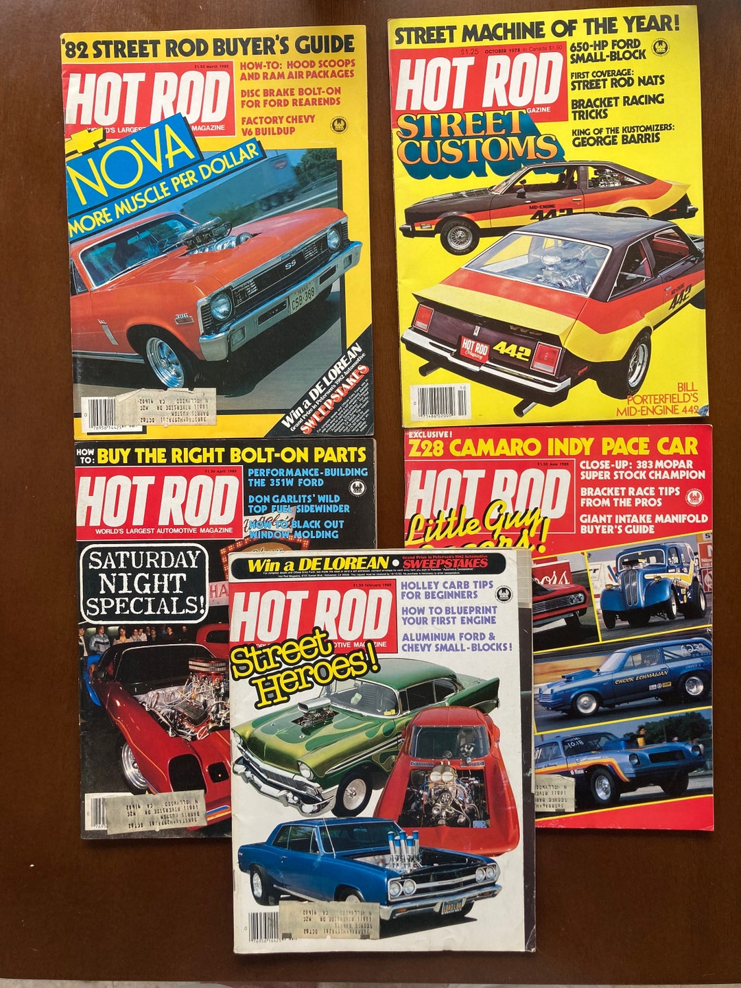 5 Vintage Hot Rod Magazines From the Estate of Barris Etsy