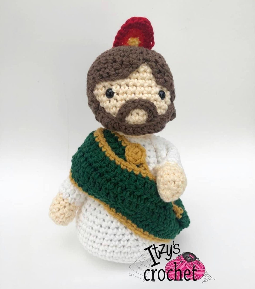 San Judas Crochet Saint Jude Etsy
