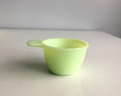 Vintage Jeanette Glass Jadeite Nesting 1 3 Cup Measuring Cup