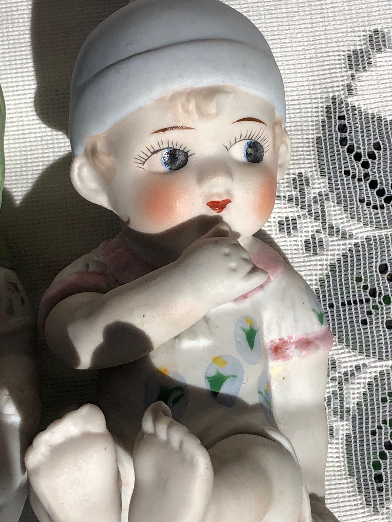 Vintage Piano Babies Figurines Baby Boy and Baby Girl Made in Etsy