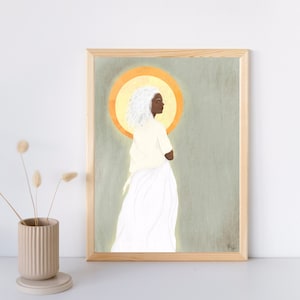 Printable Art, Divine Feminine Art Print, Goddess Art Print, Religious Art Print,Mother Nature Art Print