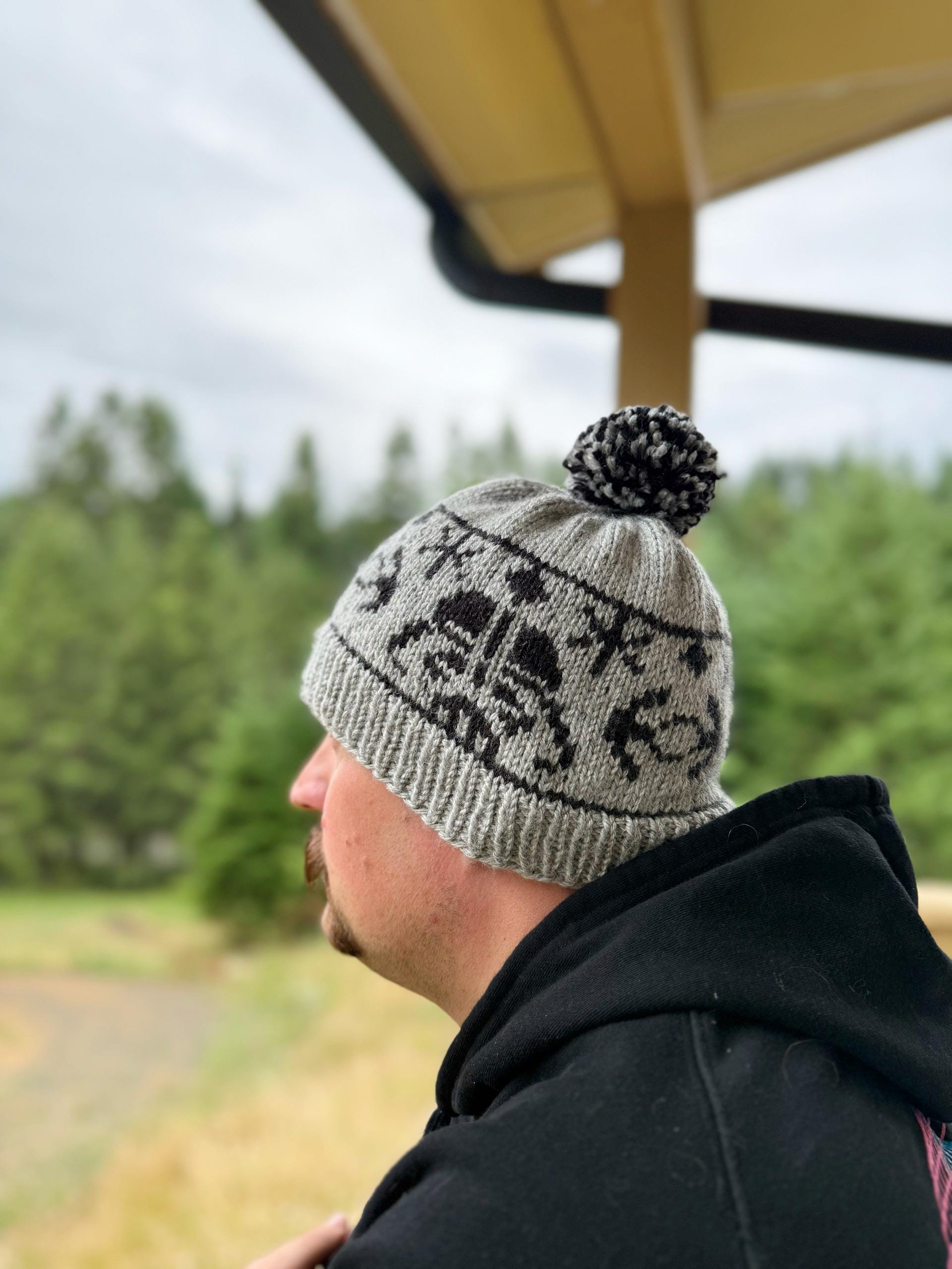 Darth Vader Inspired Hat Knitting Pattern – PDF Download – One Size – Disney- Star Wars Inspired - Thumbnail 3