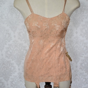 30&#39;s 40&#39;s corselet shapewear vintage underwear suspenders burlesque