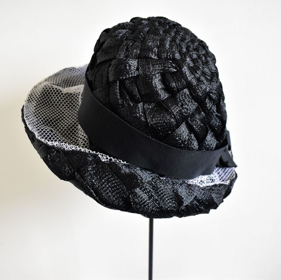 Vintage 60's jeanne piere vintage hat 30's style … - image 2