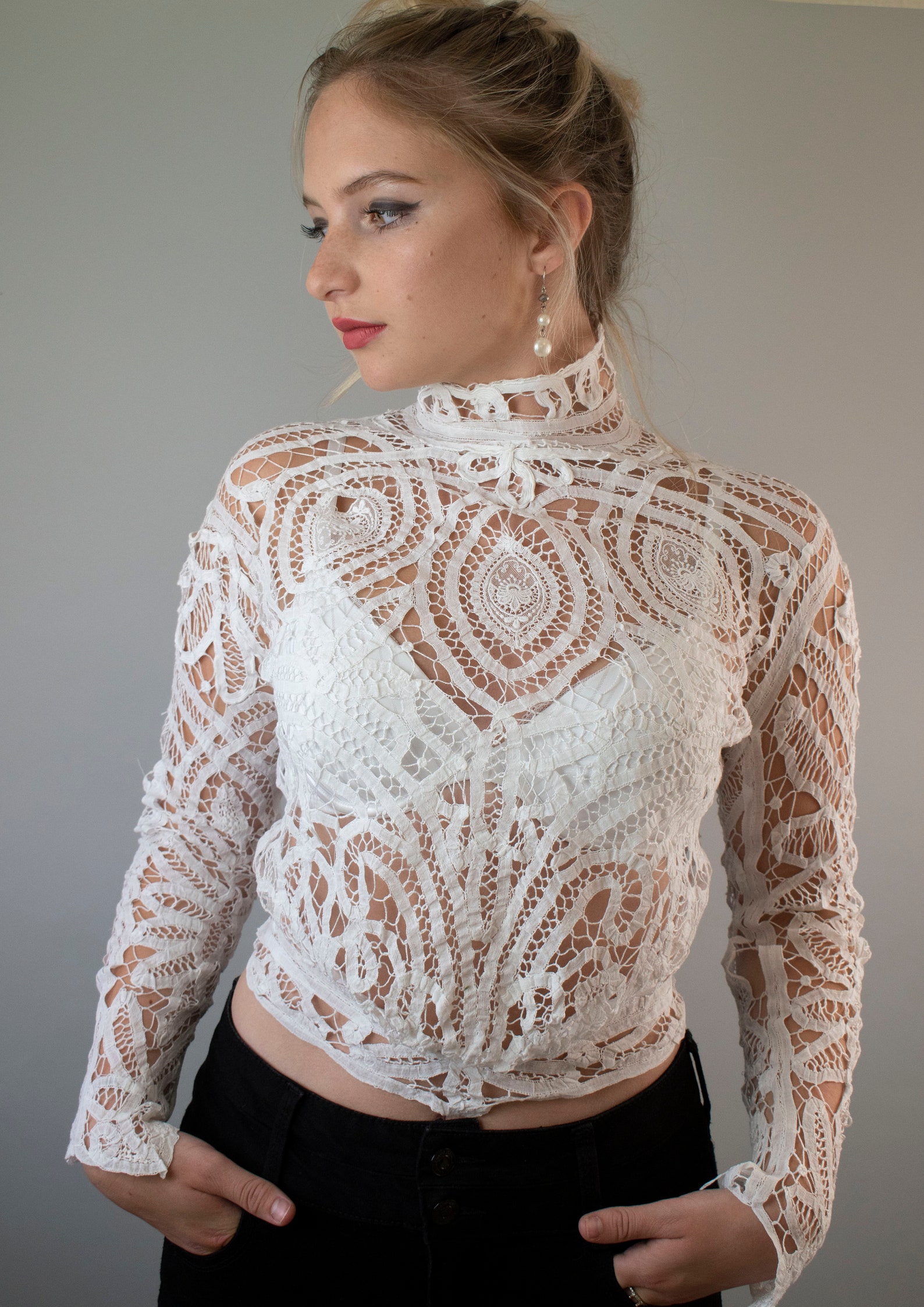 peasant blouse plus