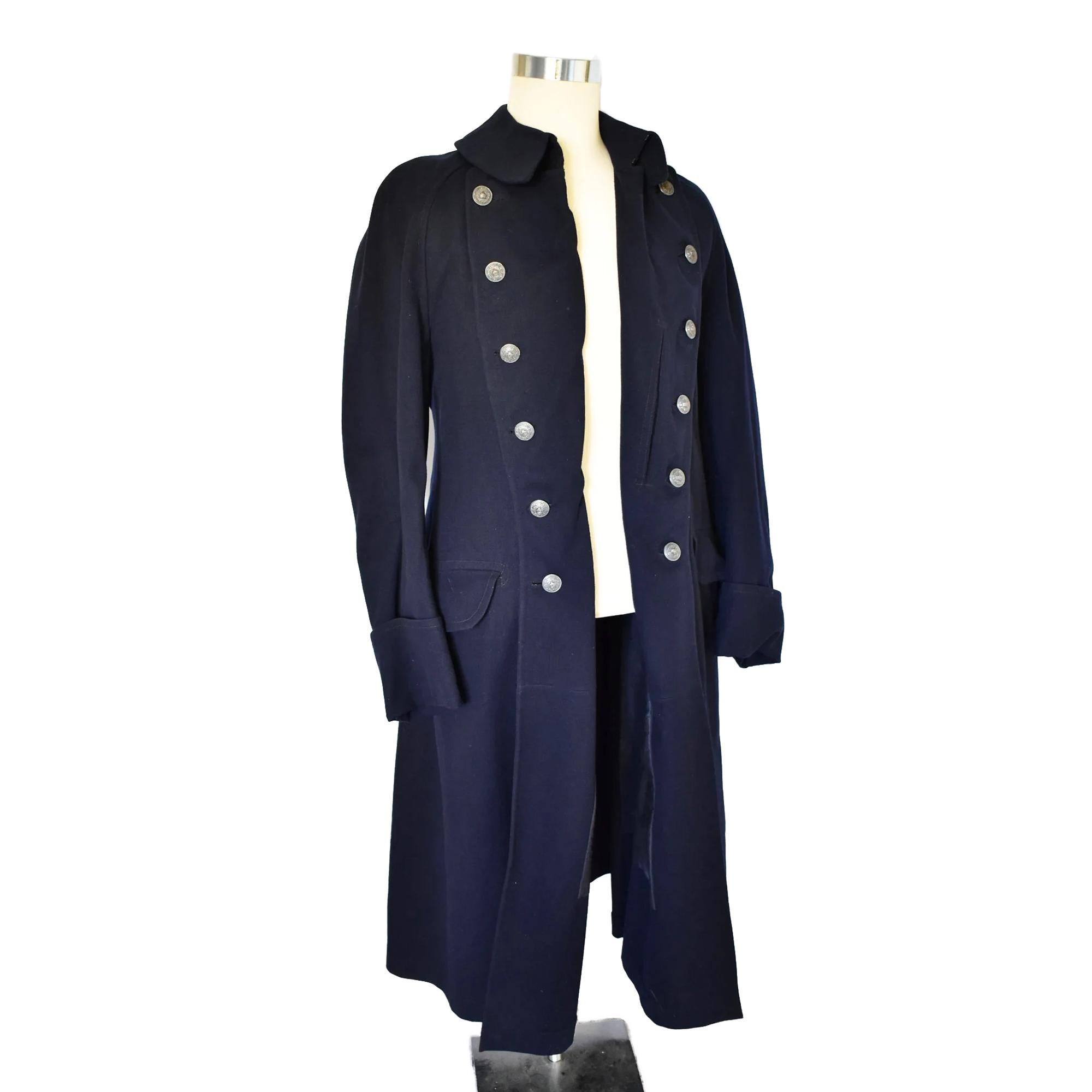 ジャケット・アウター 50s British Military Greatcoat VTG Rare Original 1950's British Army Great Coats - Feltons Army