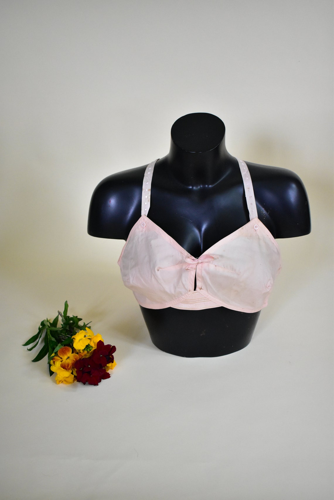 Pink Vintage Lingerie Nursing Bra Maternity Mum BNIP 38 Etsy UK